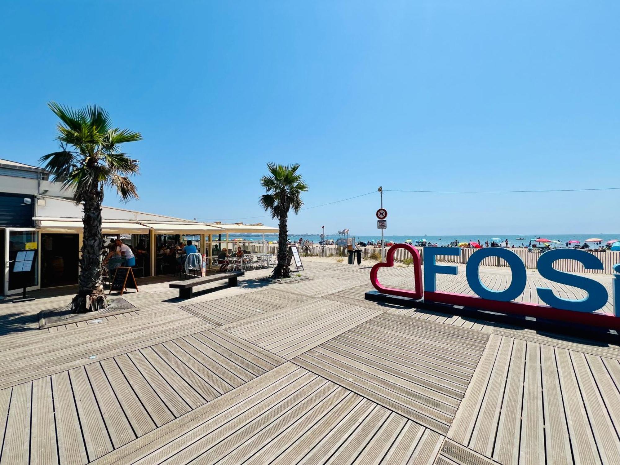 Le Coin De Mer 2, Bord De Mer, Plage 30M, Cosy, Clim, Wifi, 4 Personnes Fos-sur-Mer Bagian luar foto